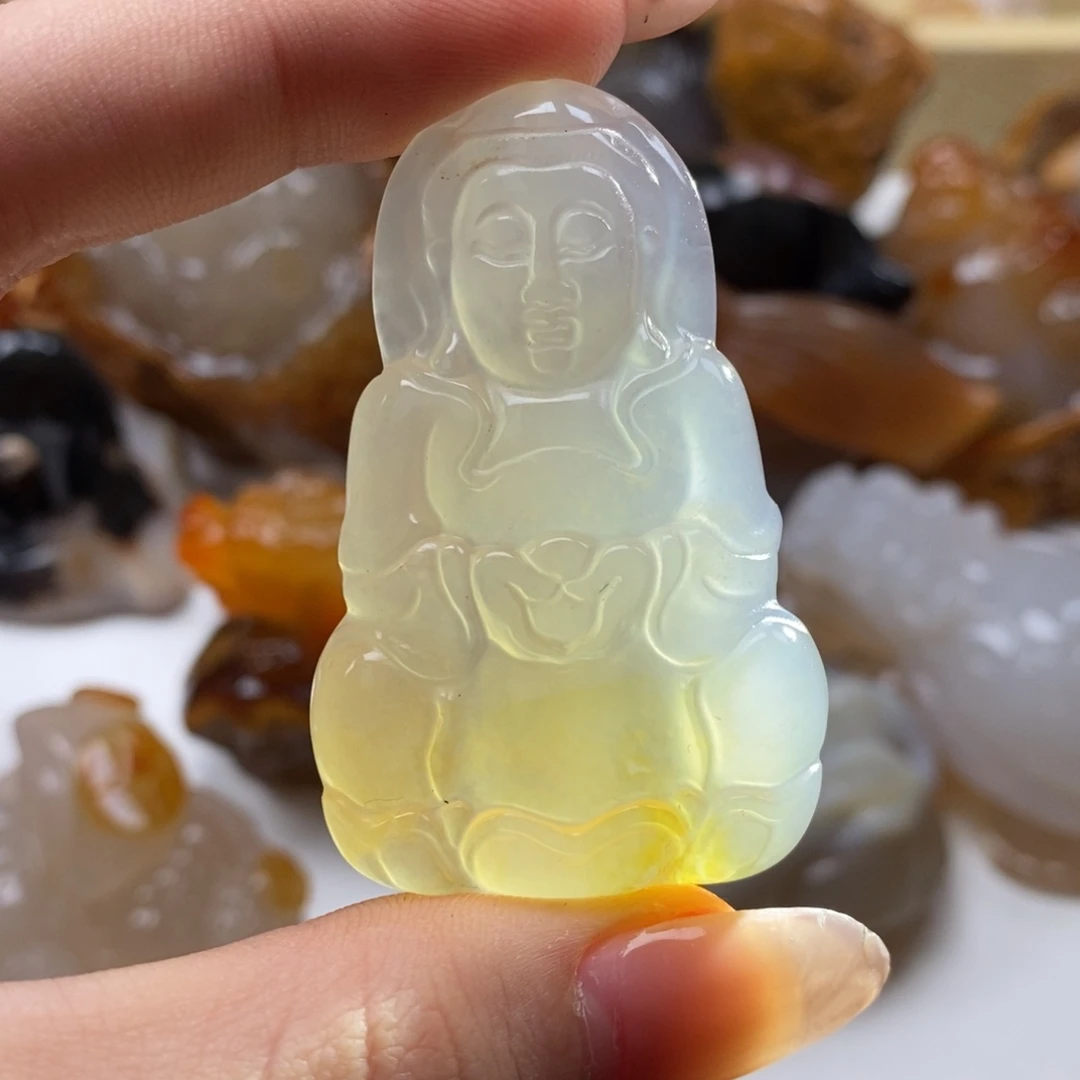 玛瑙/玉髓未镶嵌颈饰