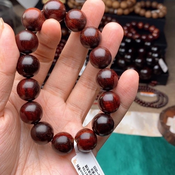 甲***木檀香紫檀（小叶紫檀）手串/手链1.5原汁原味琴料