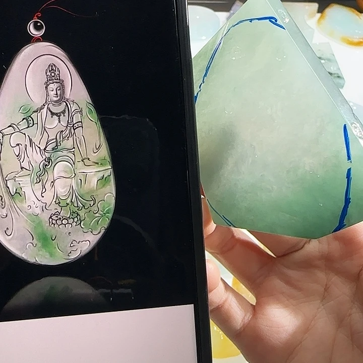 定制翡翠未镶嵌翡翠定制