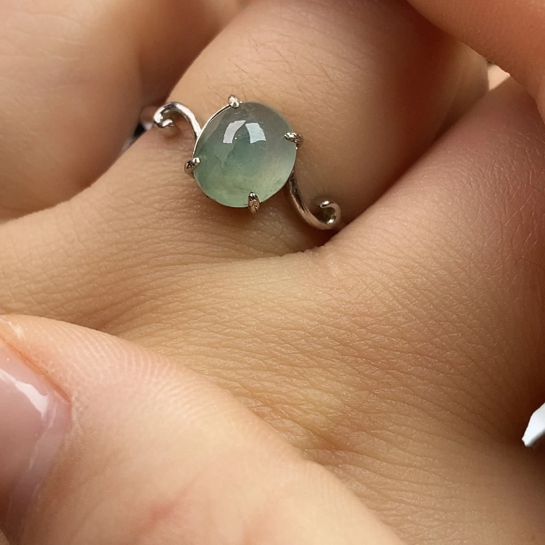 翡翠未镶嵌戒指翡翠