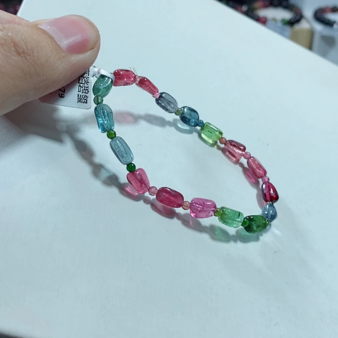 碧玺手链未镶嵌碧玺