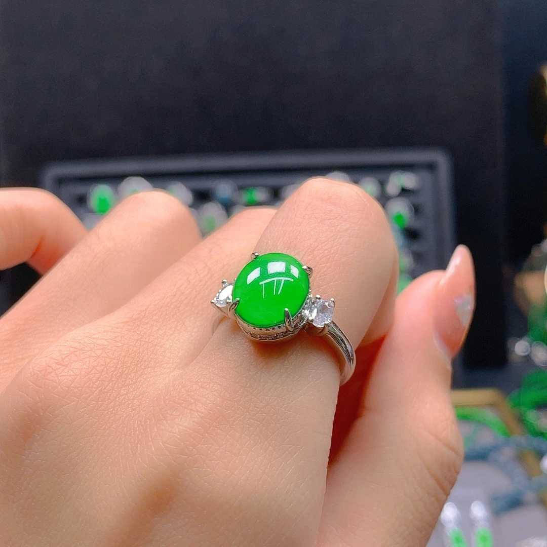 未镶嵌戒指翡翠天然翡翠