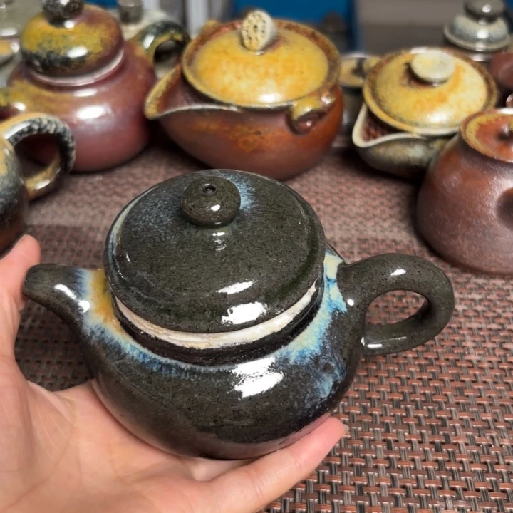 茶杯紫砂木*?支钉仿古