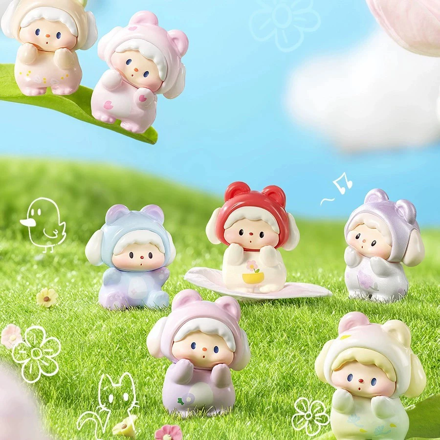 （明款）噜噜狗2.0小熊派对春日野餐系列萌粒