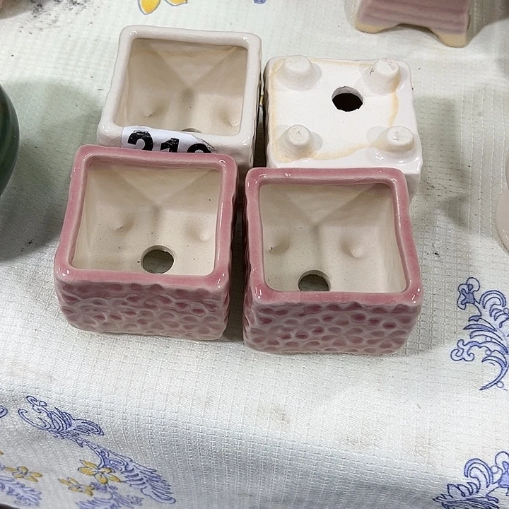 微瑕陶瓷花盆满9.9发