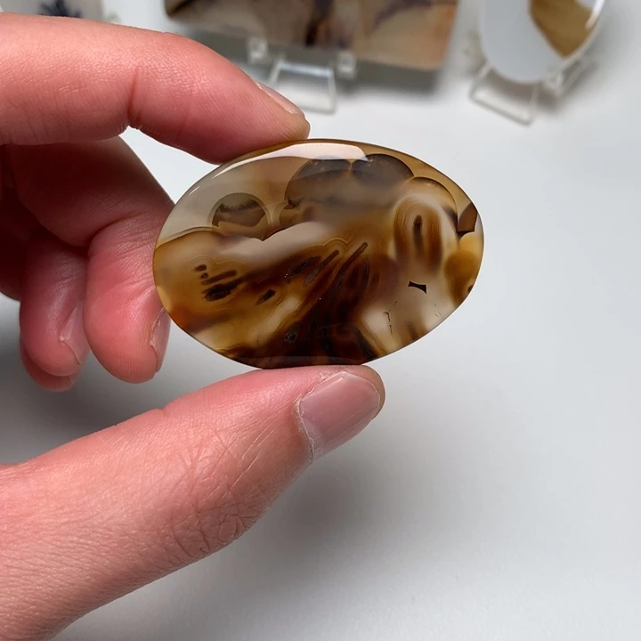 玛瑙/玉髓吊坠(不含链)未镶嵌老***业