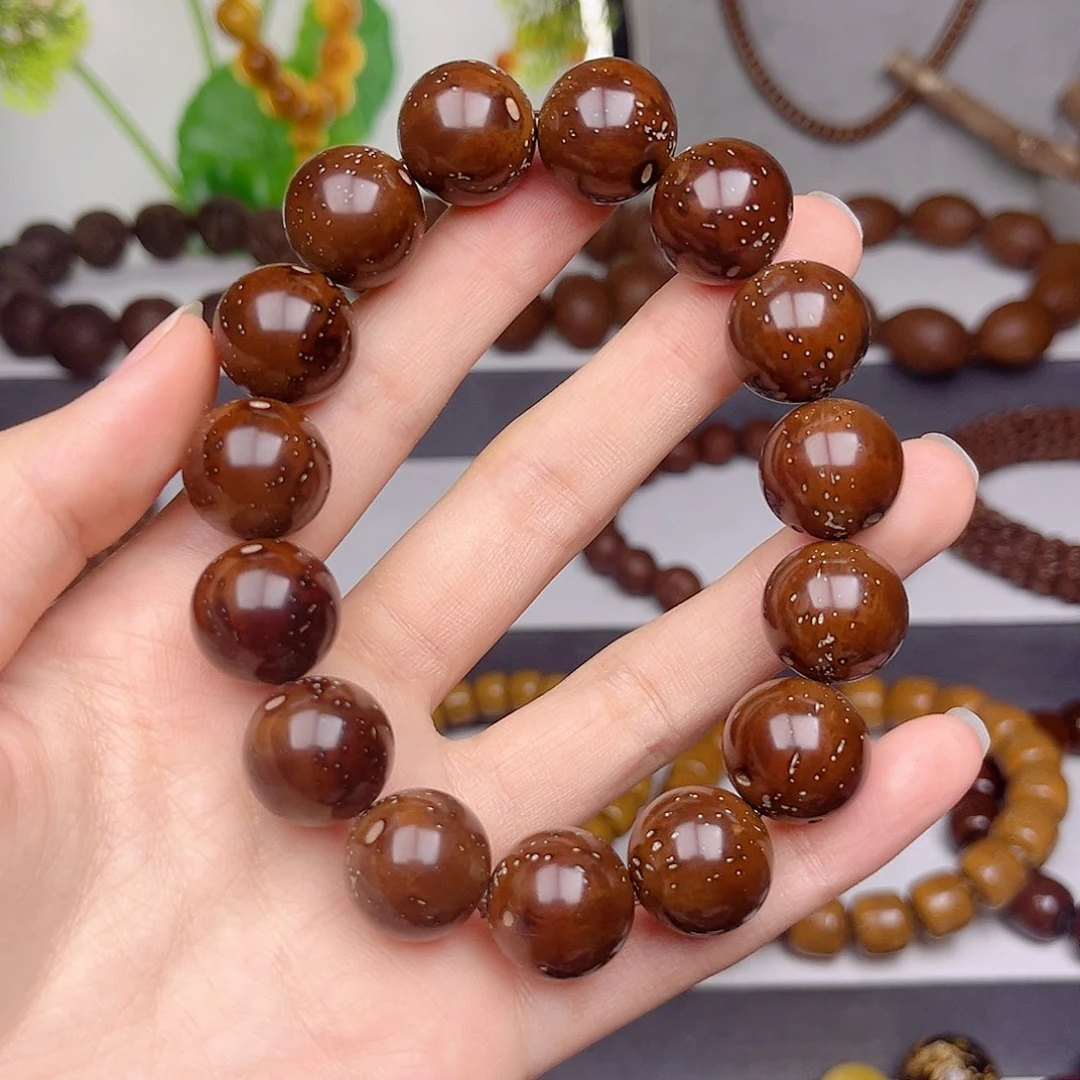 紫金鼠手串?****?光珠16