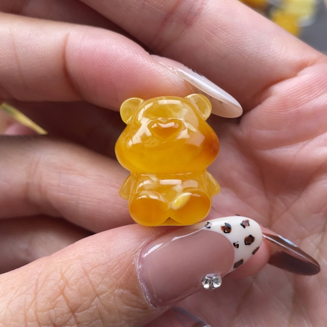 裸石琥珀未镶嵌蜜蜡