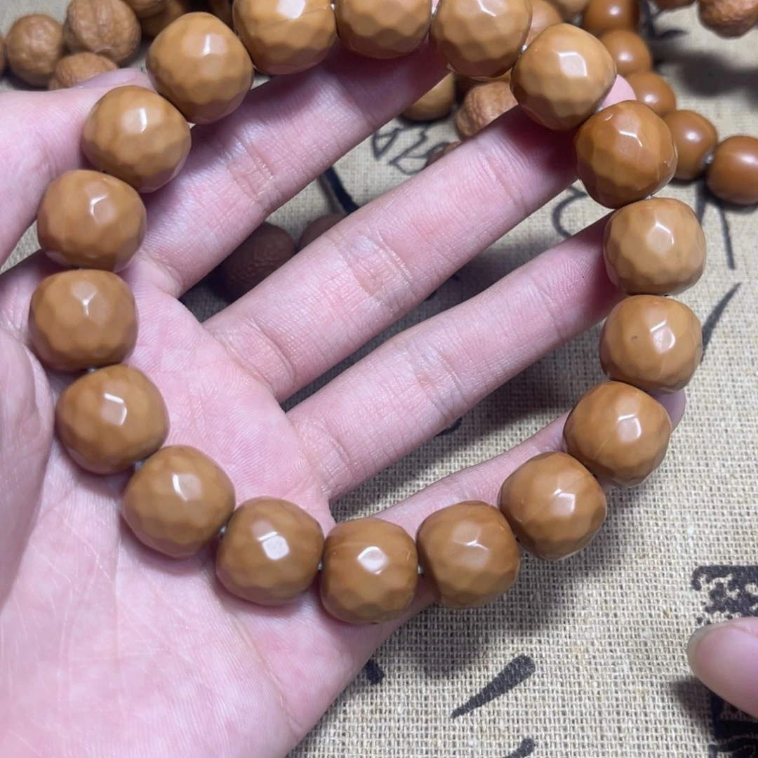 手串猴头核桃钻石面