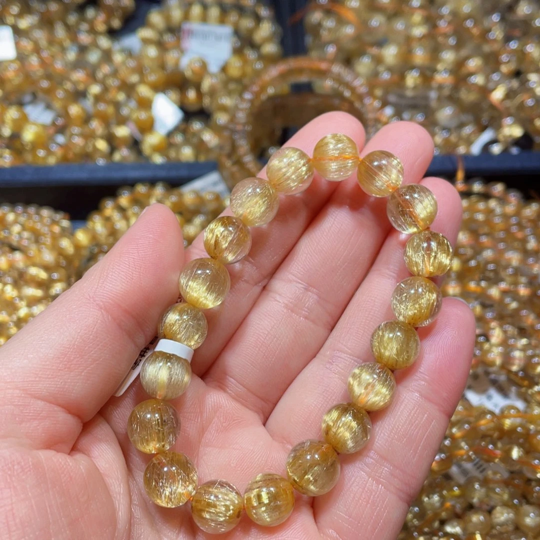 水晶手链未镶嵌天然水晶手链