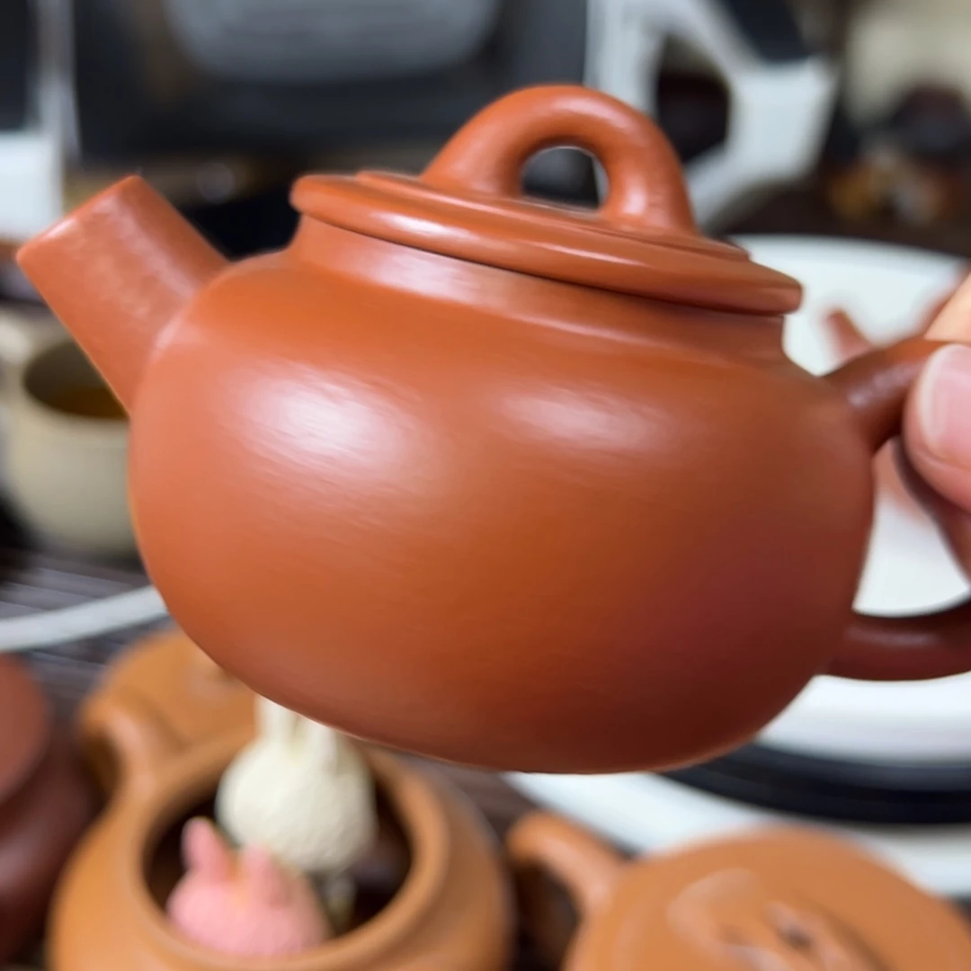 W***6茶壶紫砂朱泥小130-150单壶