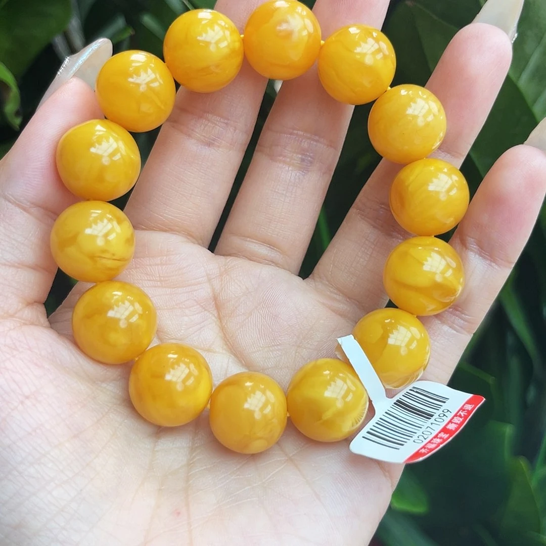 未镶嵌琥珀手链15m花蜡