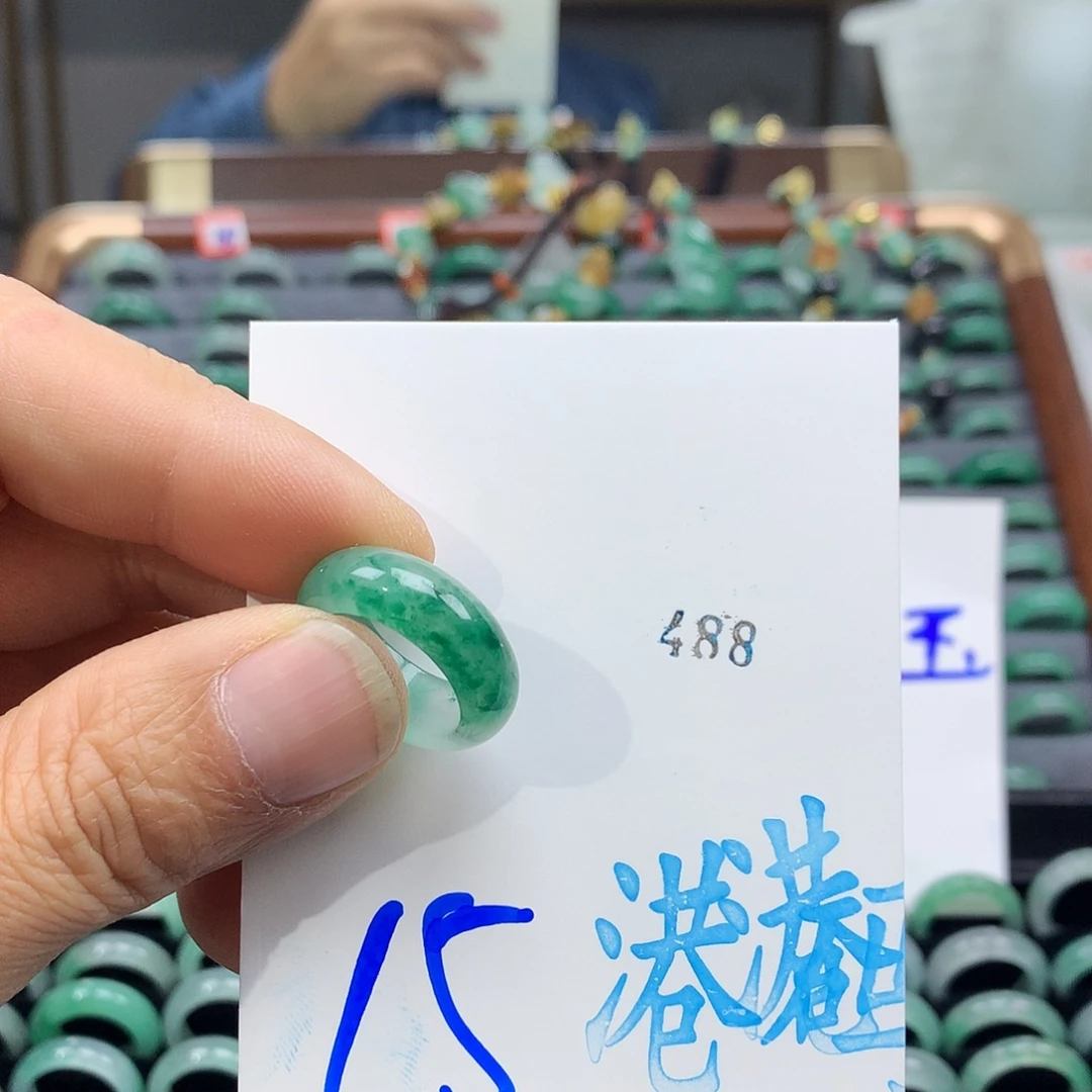 石英质玉未镶嵌戒圈