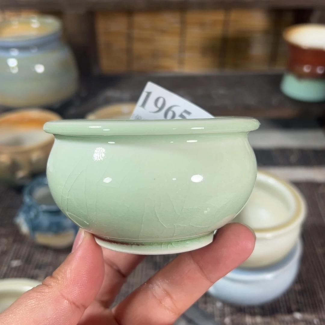 红陶景德镇手工花盆