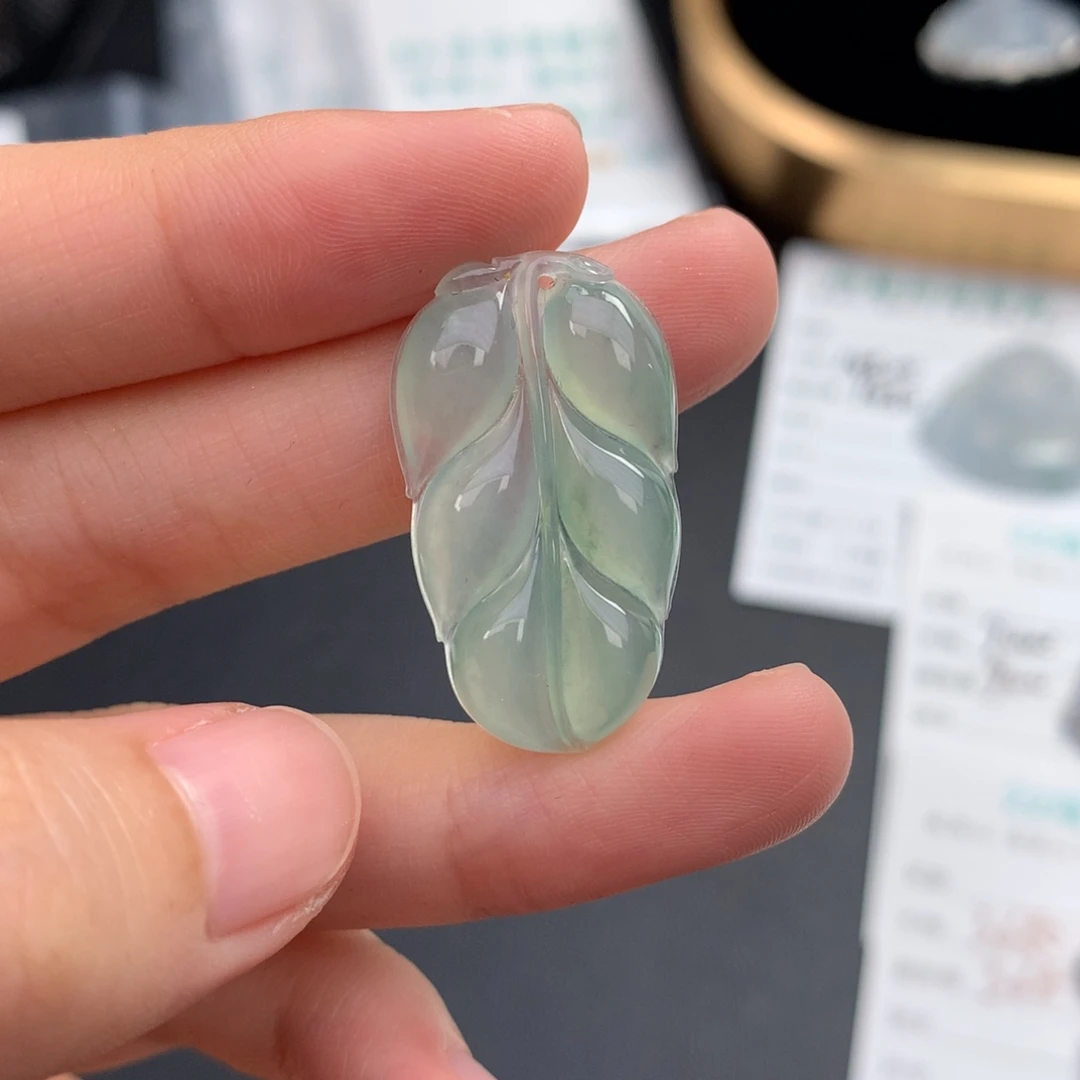 裸石翡翠翡翠叶子