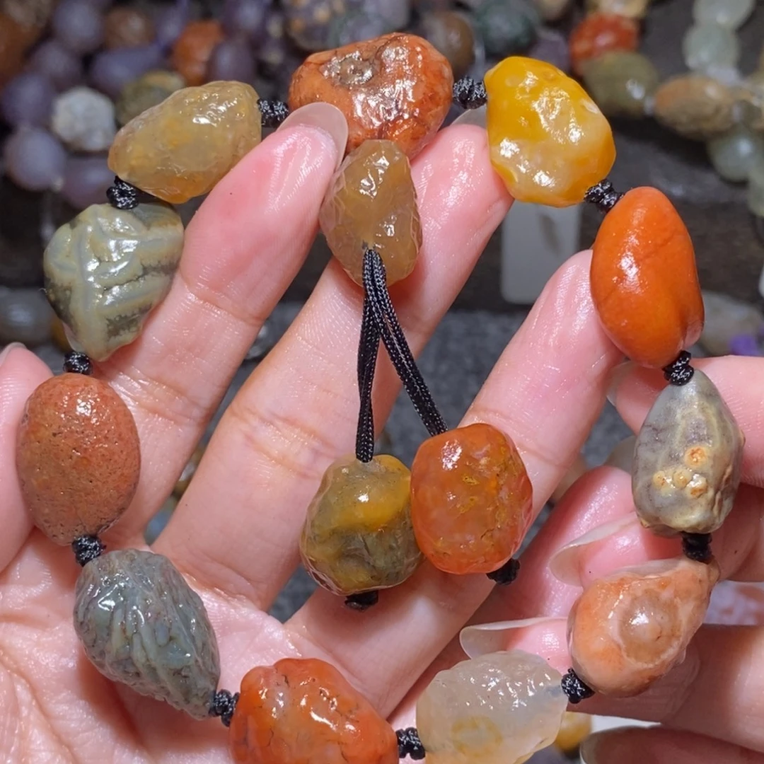 玛瑙/玉髓未镶嵌珠宝半成品