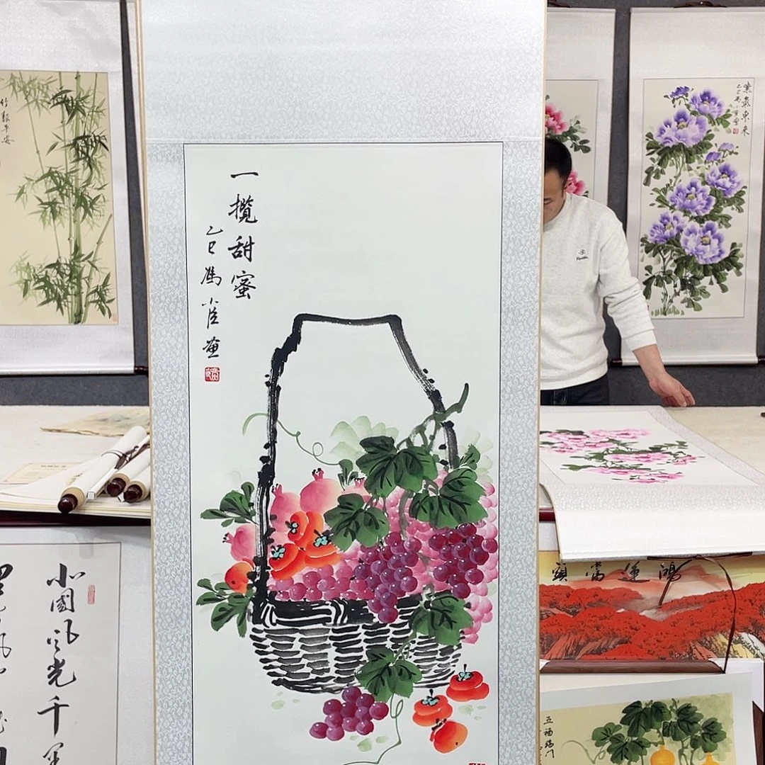 国画手绘作品手绘作品