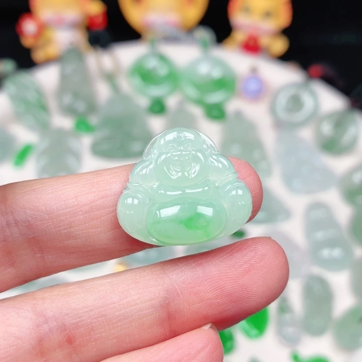 颈饰未镶嵌翡翠缅甸天然A货翡翠