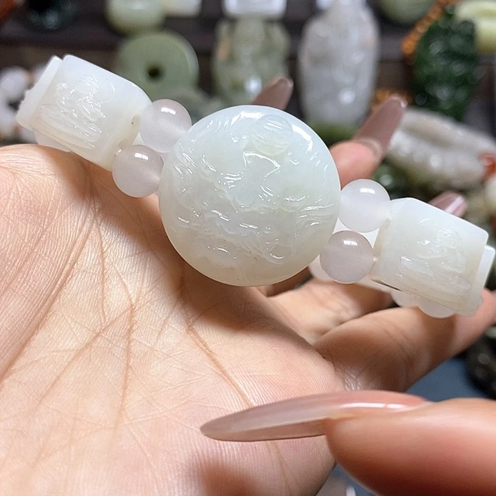 手串未镶嵌和田玉