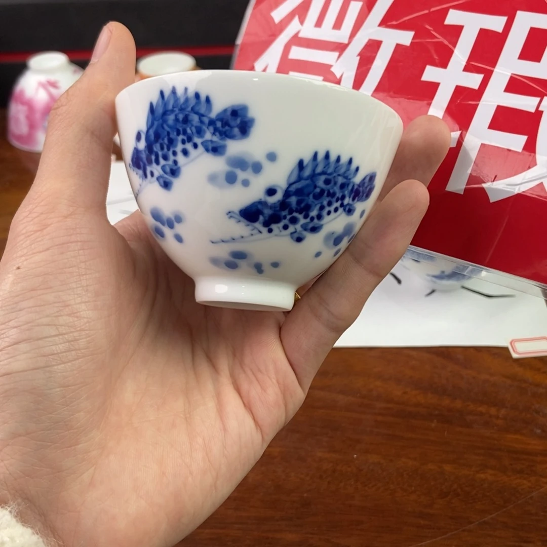 杯景德镇手绘陶瓷艺术