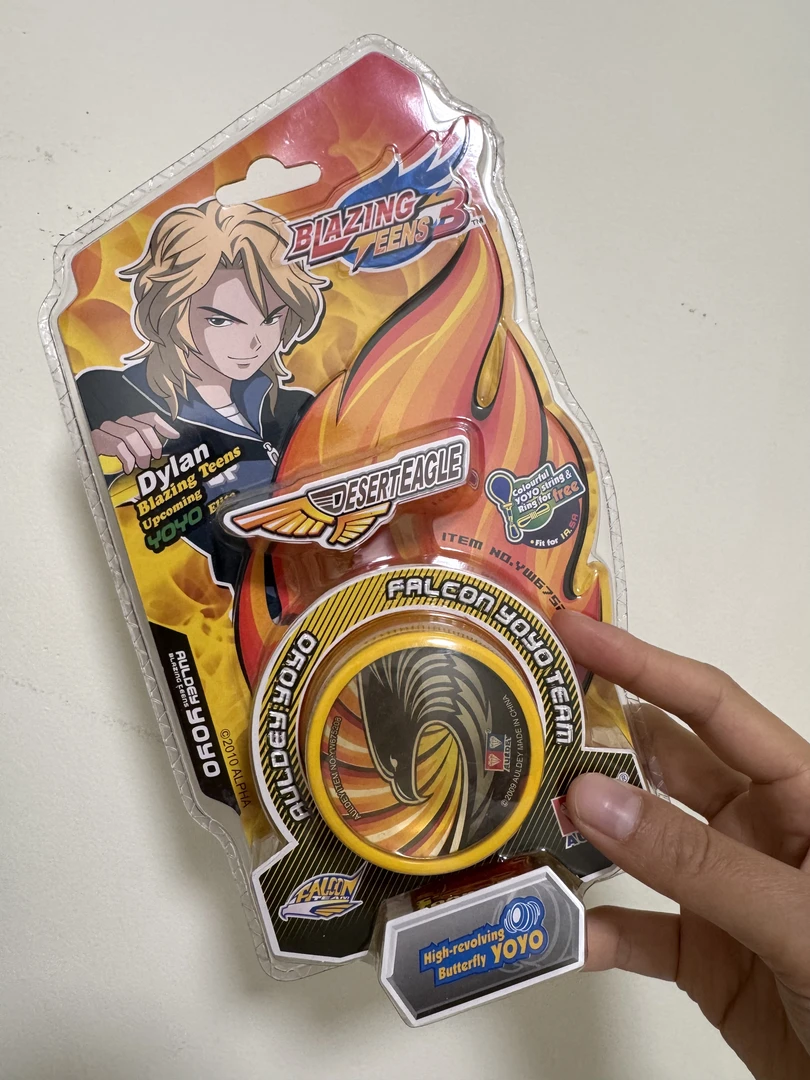 【沙漠之鹰】火力少年王悠悠球正版溜溜球中古情怀玩具拆封不退