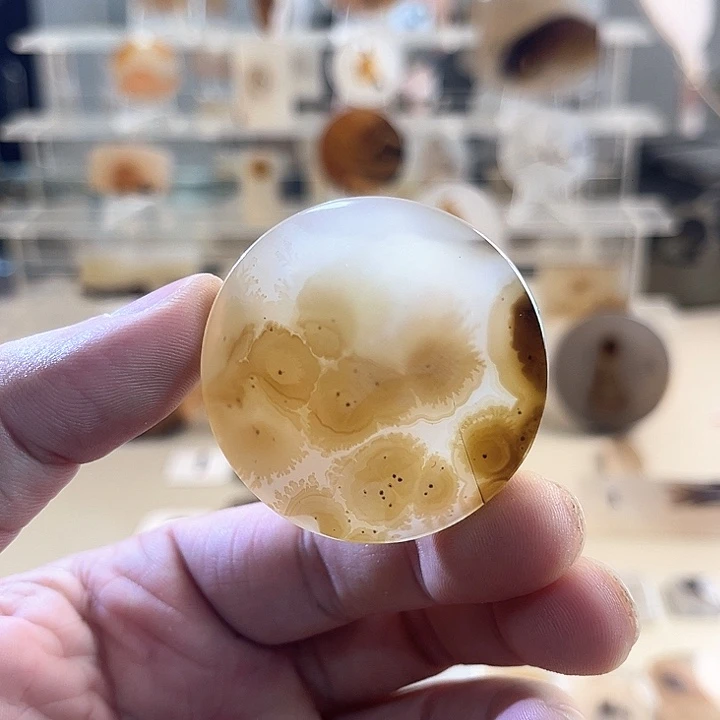 玛瑙/玉髓未镶嵌吊坠(不含链)