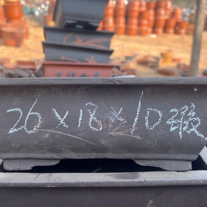 红陶紫砂马槽微瑕