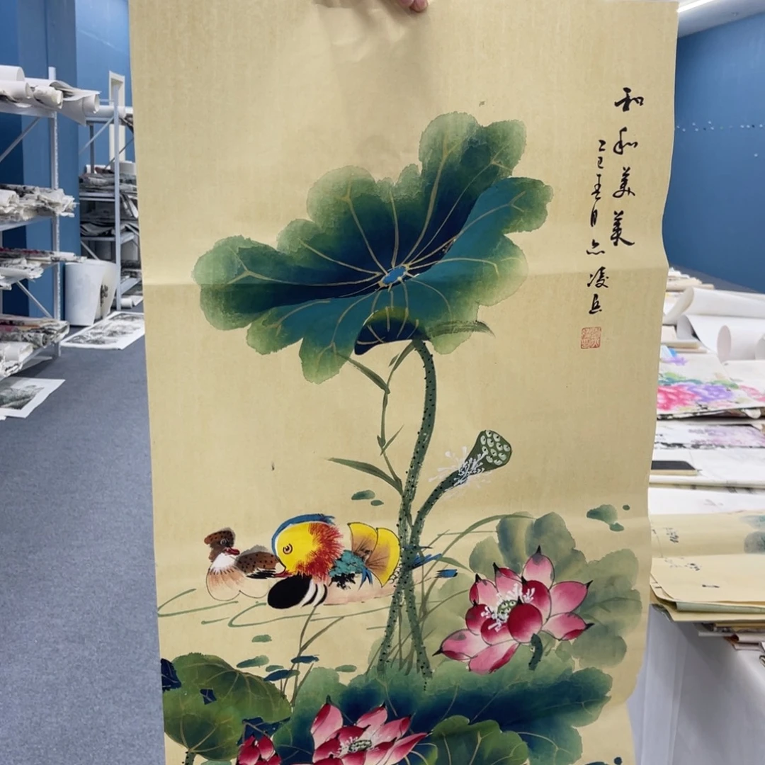 国画纯手绘作品图