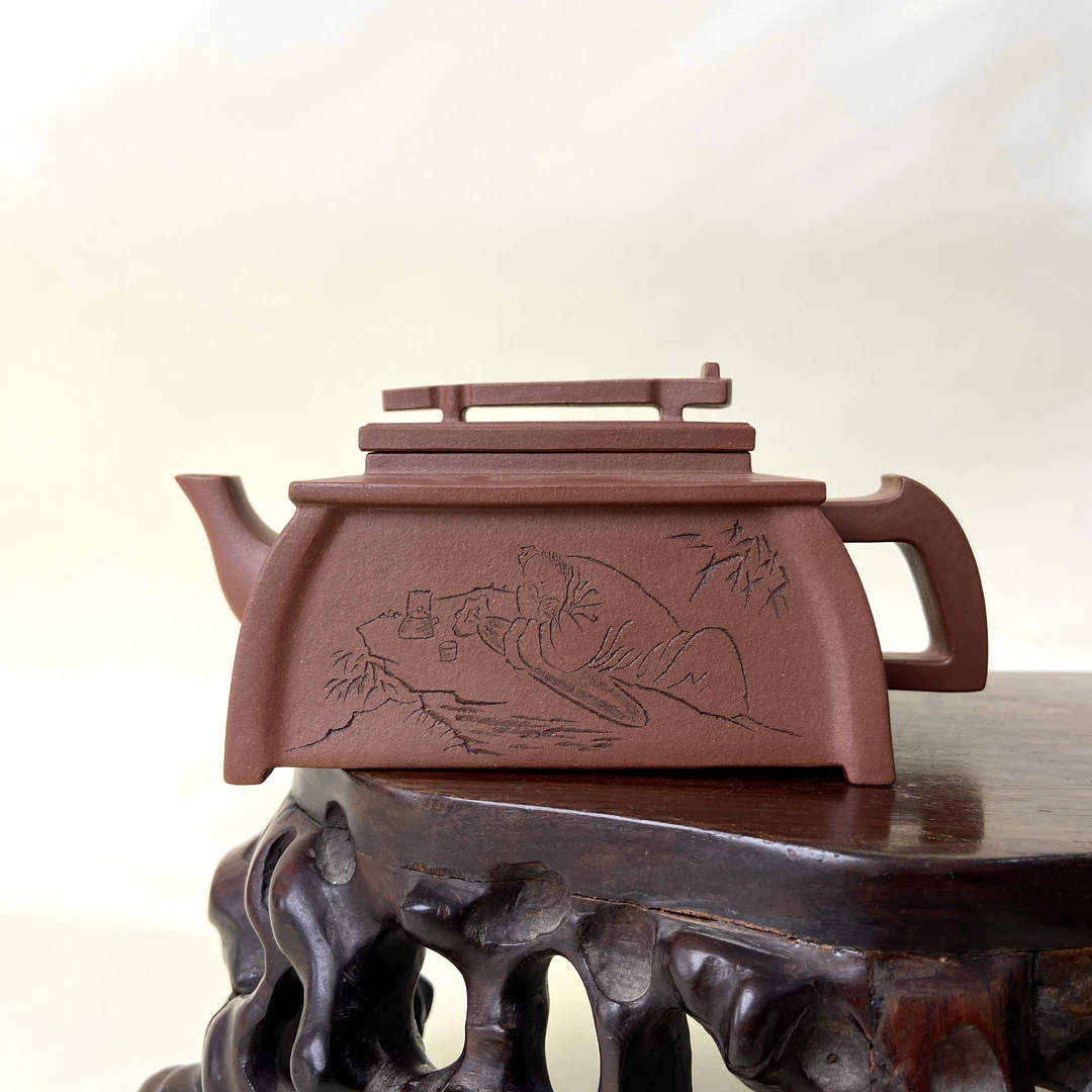 宜兴手工紫砂陶 （李双喜）茶壶GS3963-4