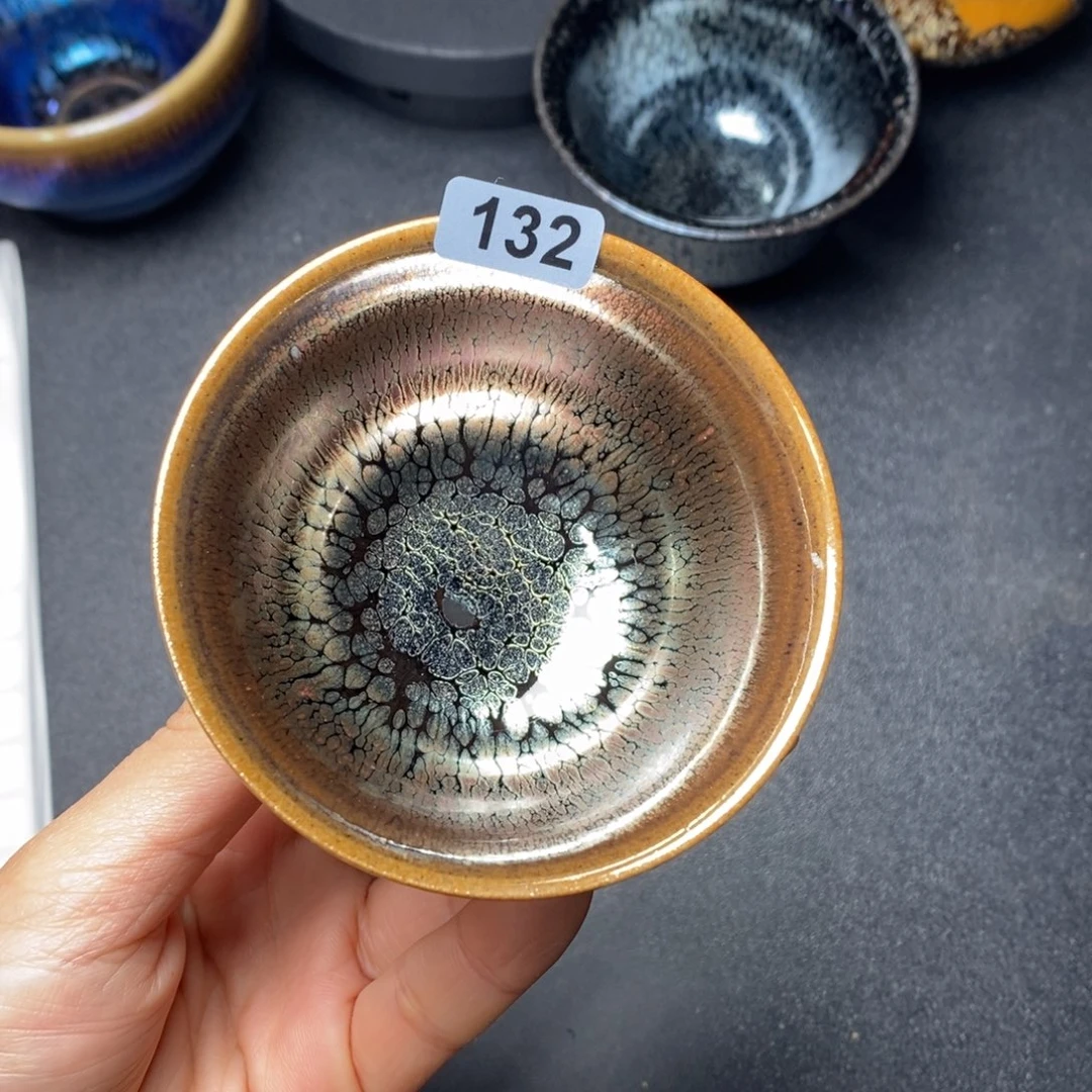 茶盏建窑建盏主人杯132