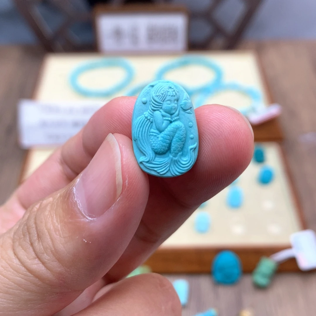 绿松石未镶嵌2配饰