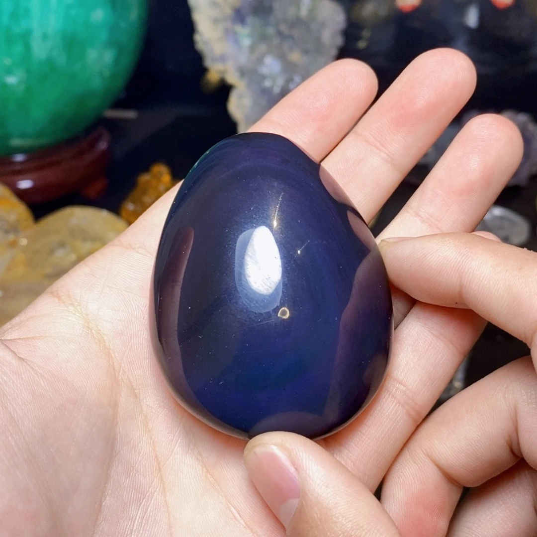 黑曜岩珠宝奇石未镶嵌万****@