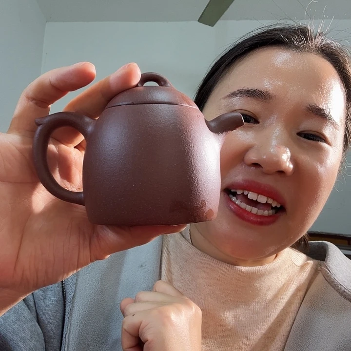 茶壶紫砂紫泥秦权200cc