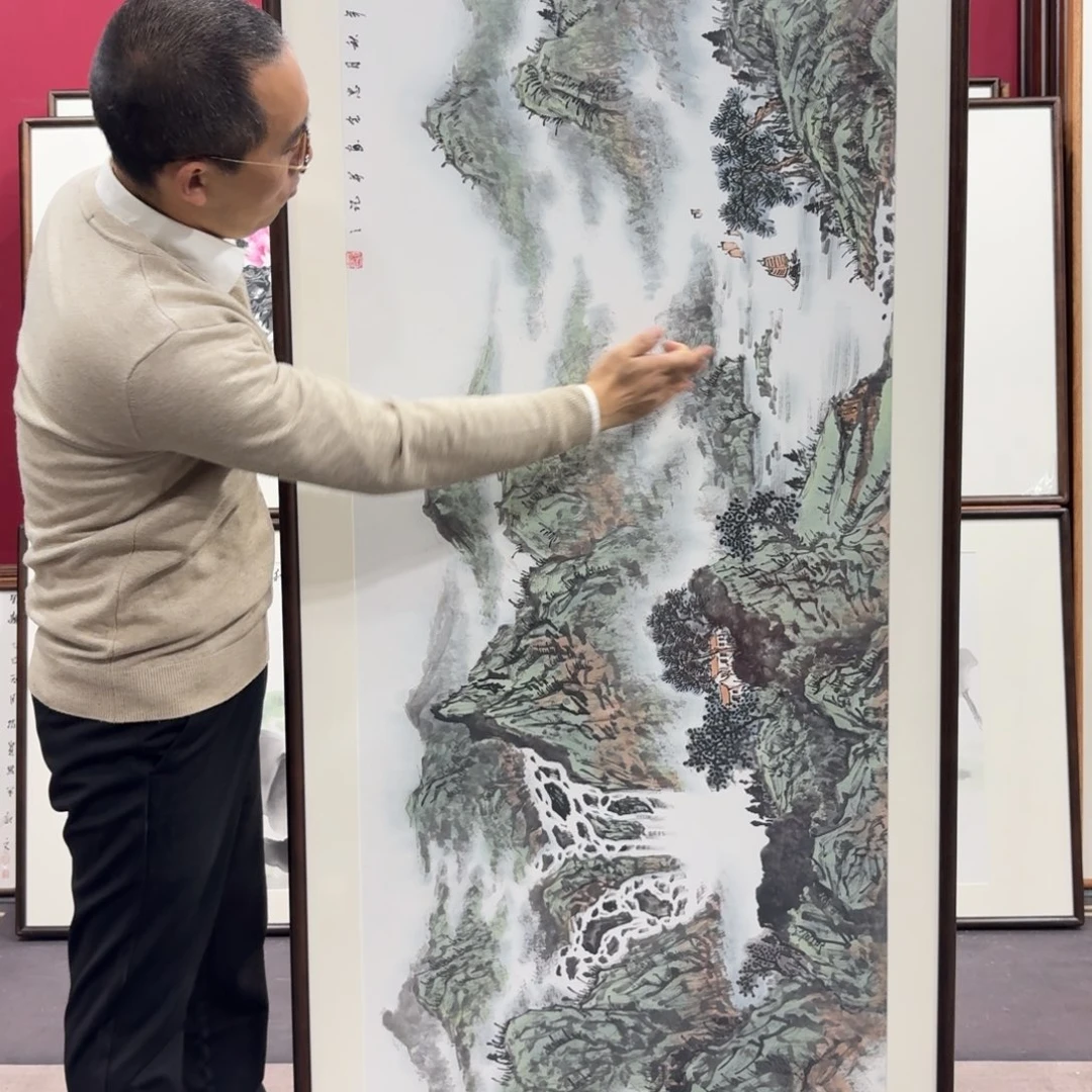 国画手绘作品210/80