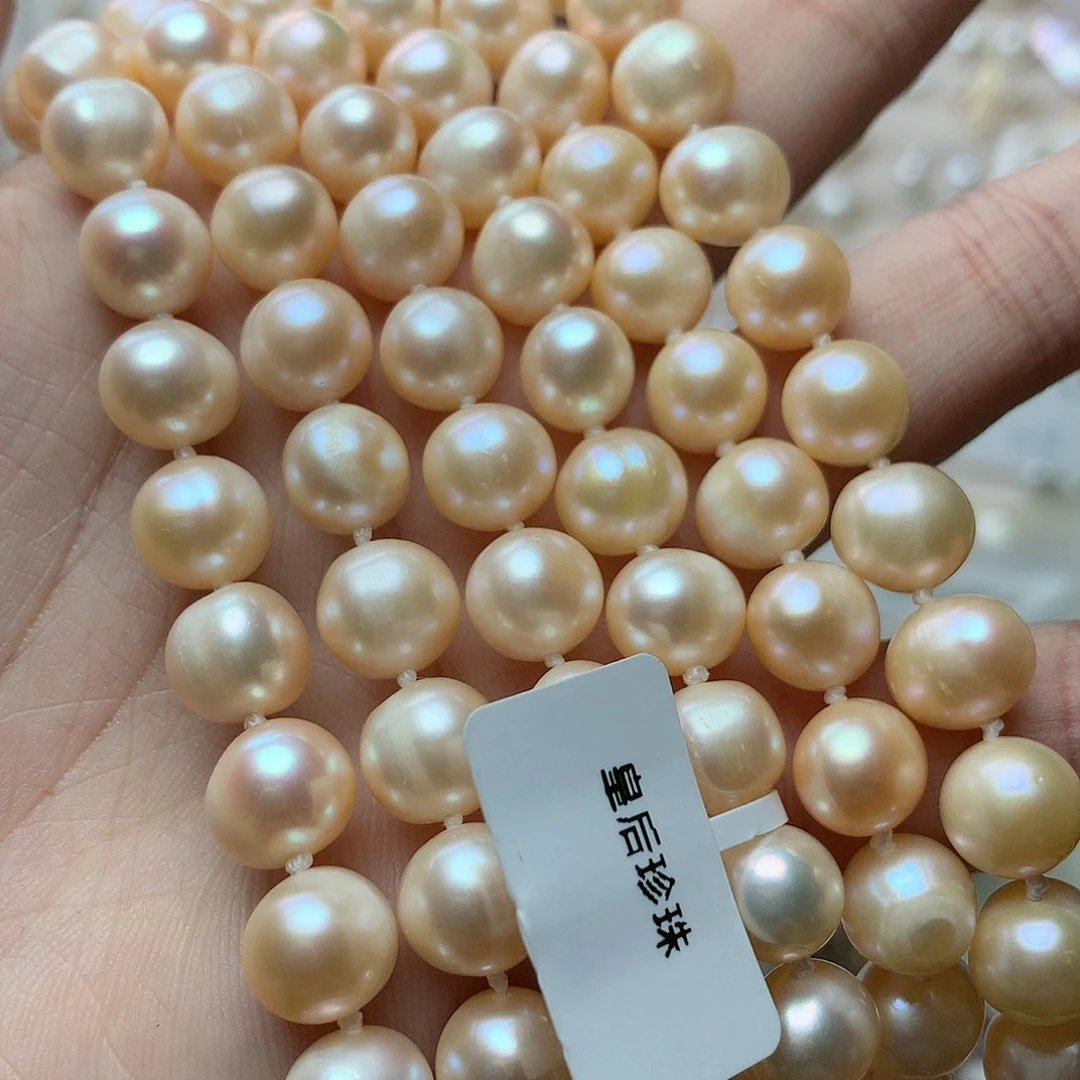 淡水珍珠9-10未镶嵌x55项链