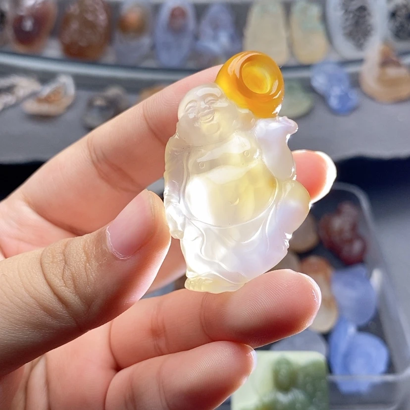 【闪购商品】未镶嵌吊坠定制玛瑙