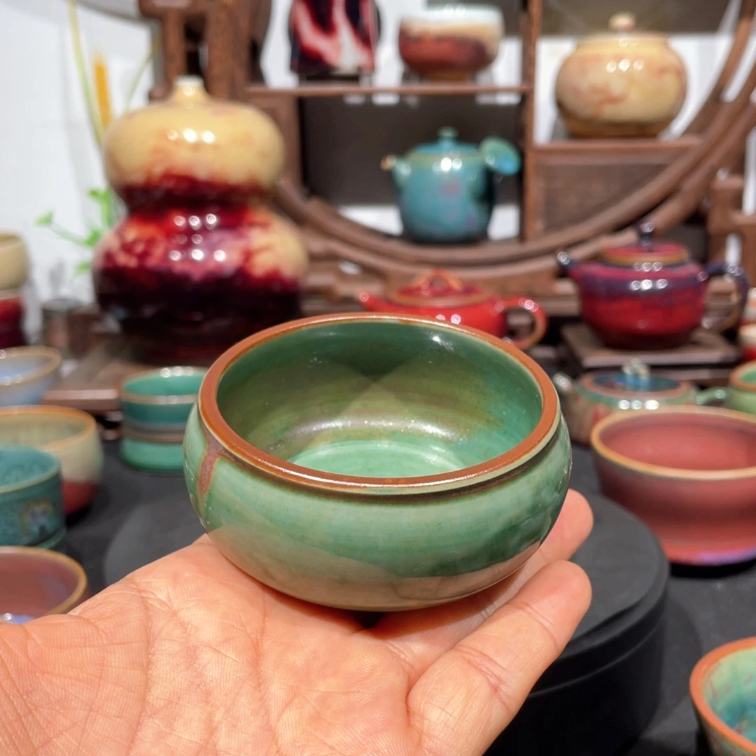 苏***化中国神后钧瓷茶器
