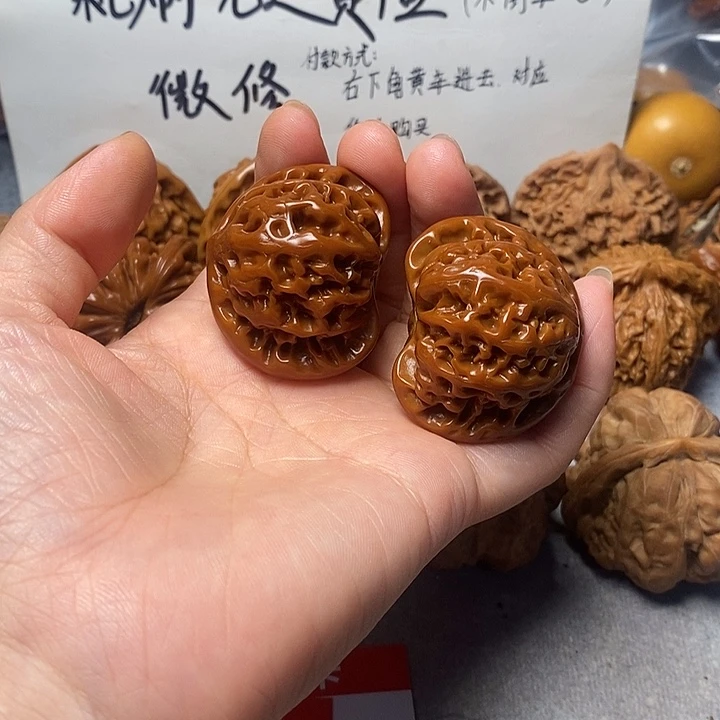 吊坠文玩核桃保***柱宫灯