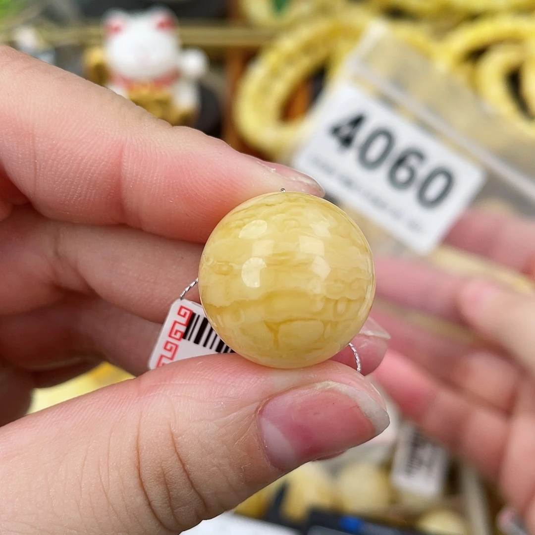 蜜蜡未镶嵌珠宝奇石沁19.7