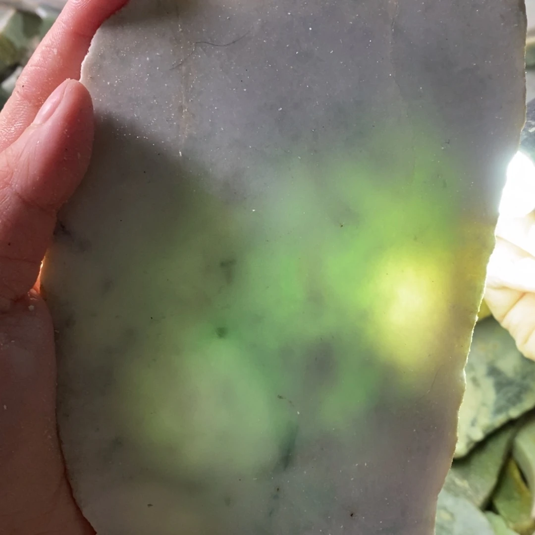 颈饰未镶嵌翡翠天然翡翠