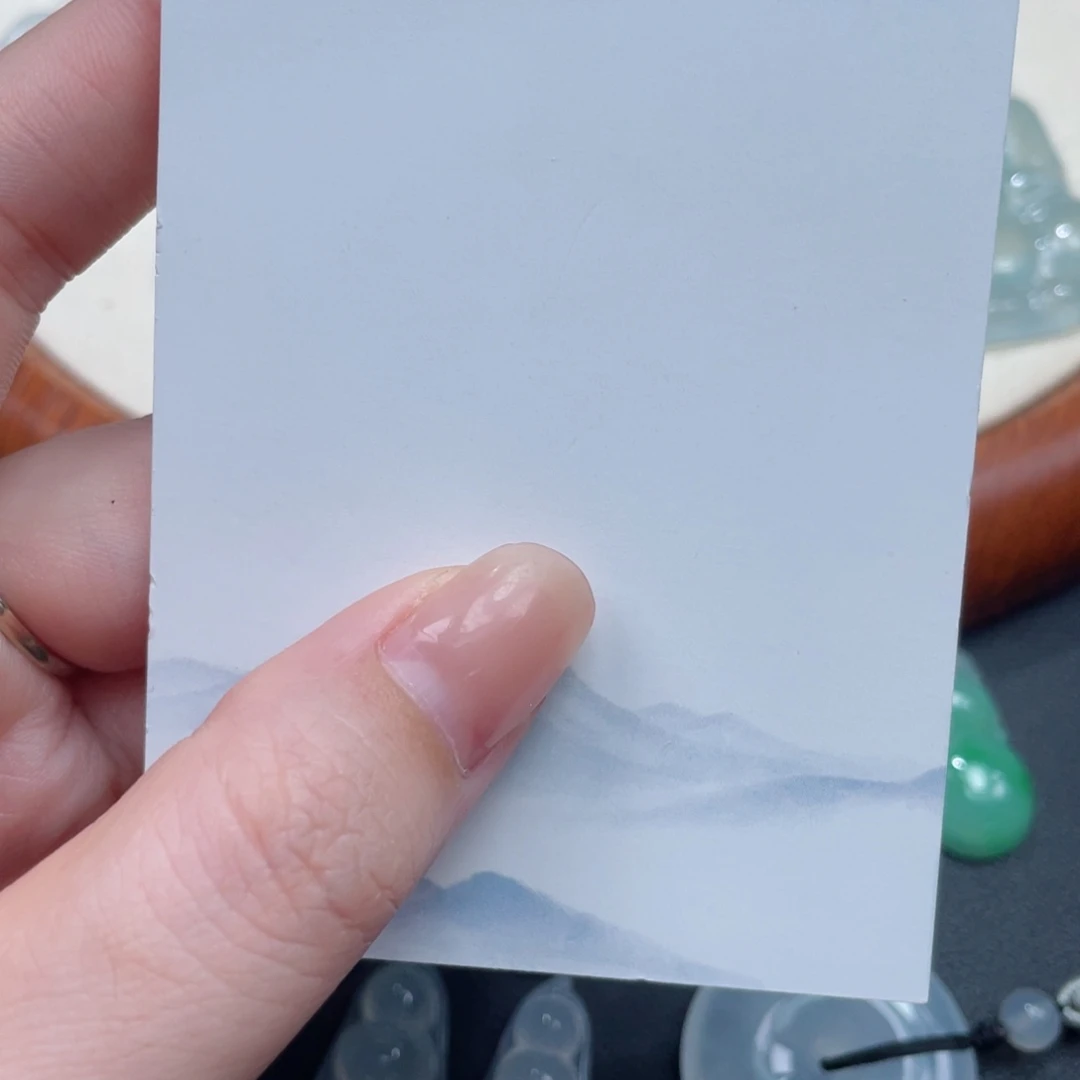 p***.翡翠未镶嵌颈饰观音