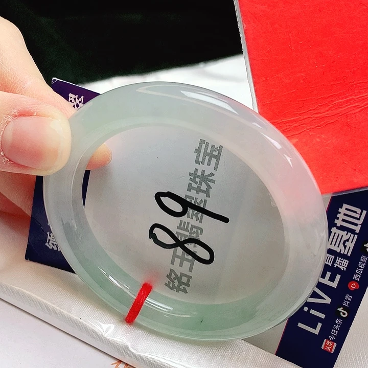 翡翠未镶嵌手镯缅甸天然a货翡翠手镯