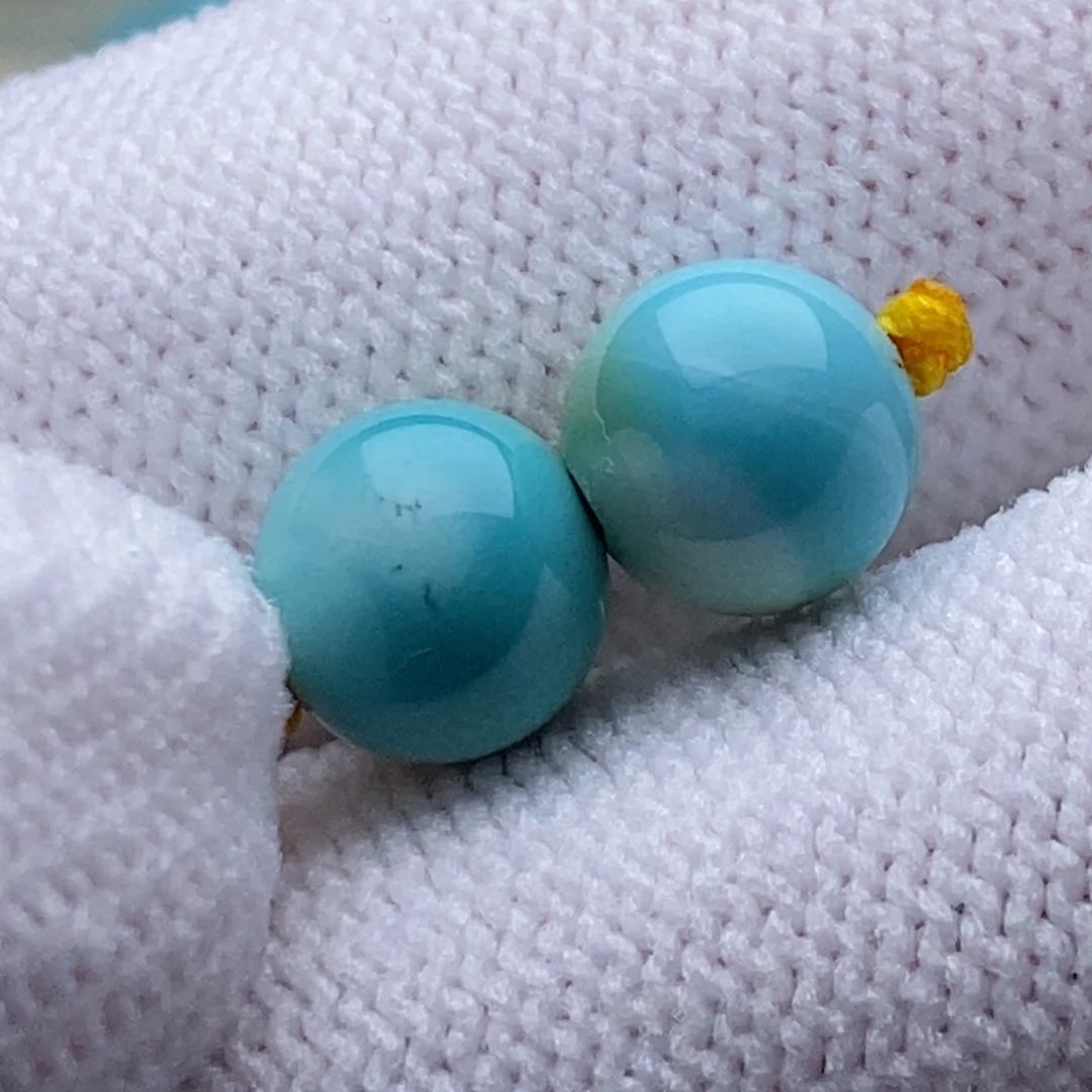 绿松石未镶嵌绿松石7.5mm