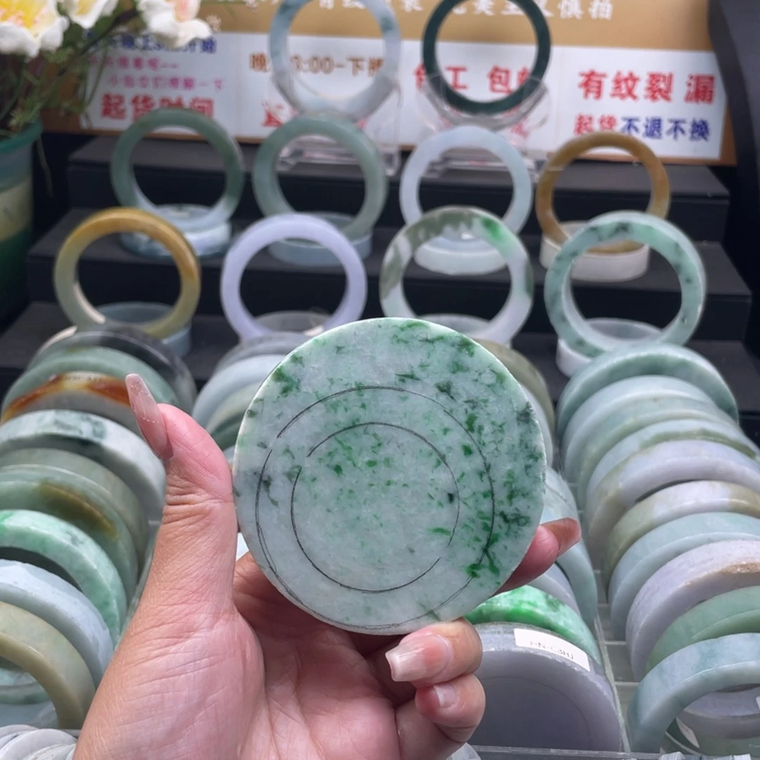 【闪购商品】未镶嵌方定制翡翠湖****菜