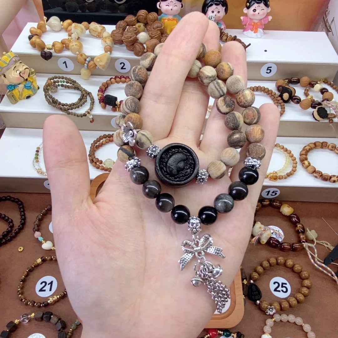 非洲檀香无事牌贡木双圈003