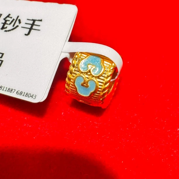 【奇奇专享】足金999 路路通 GP 0.31 （添金纳福）