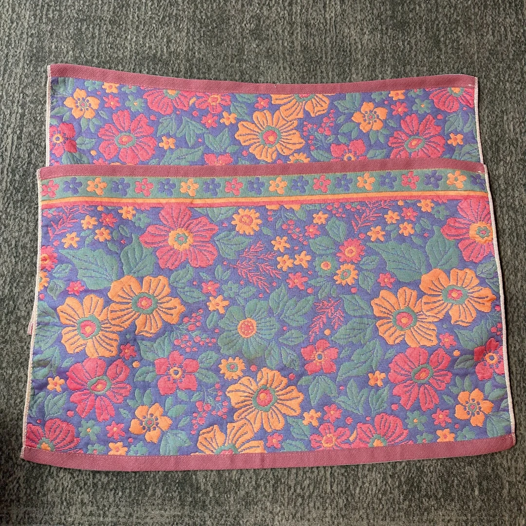 【花满园】新款高端A类纱布艺术枕巾 52*78