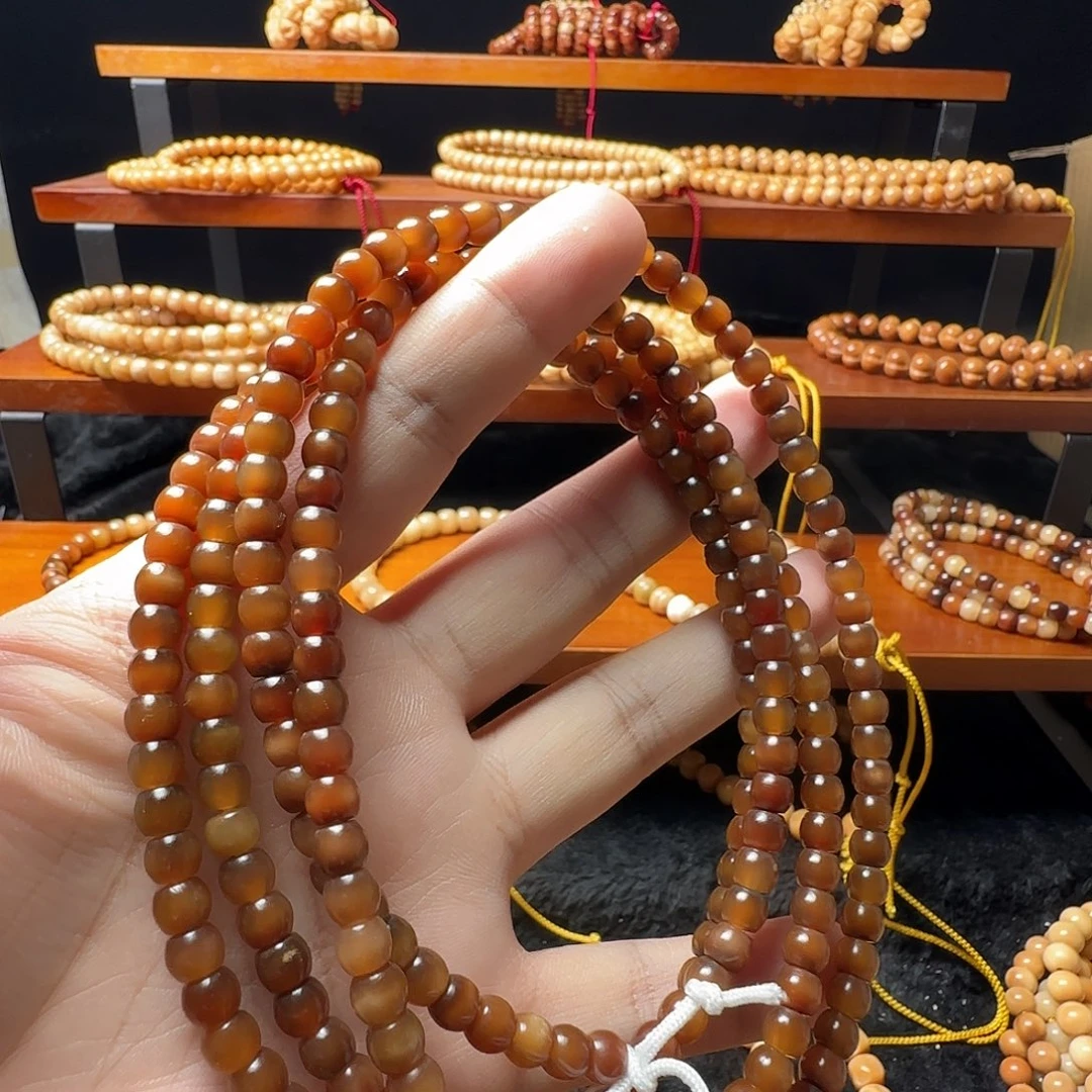 吊坠龙脊菩提玉华稀有色直切卡6