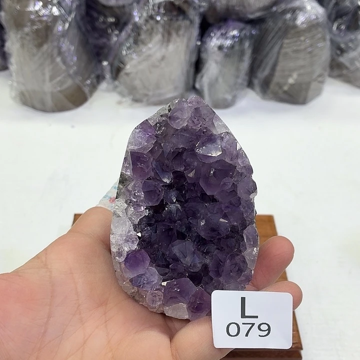 摆件水晶未镶嵌天然紫水晶