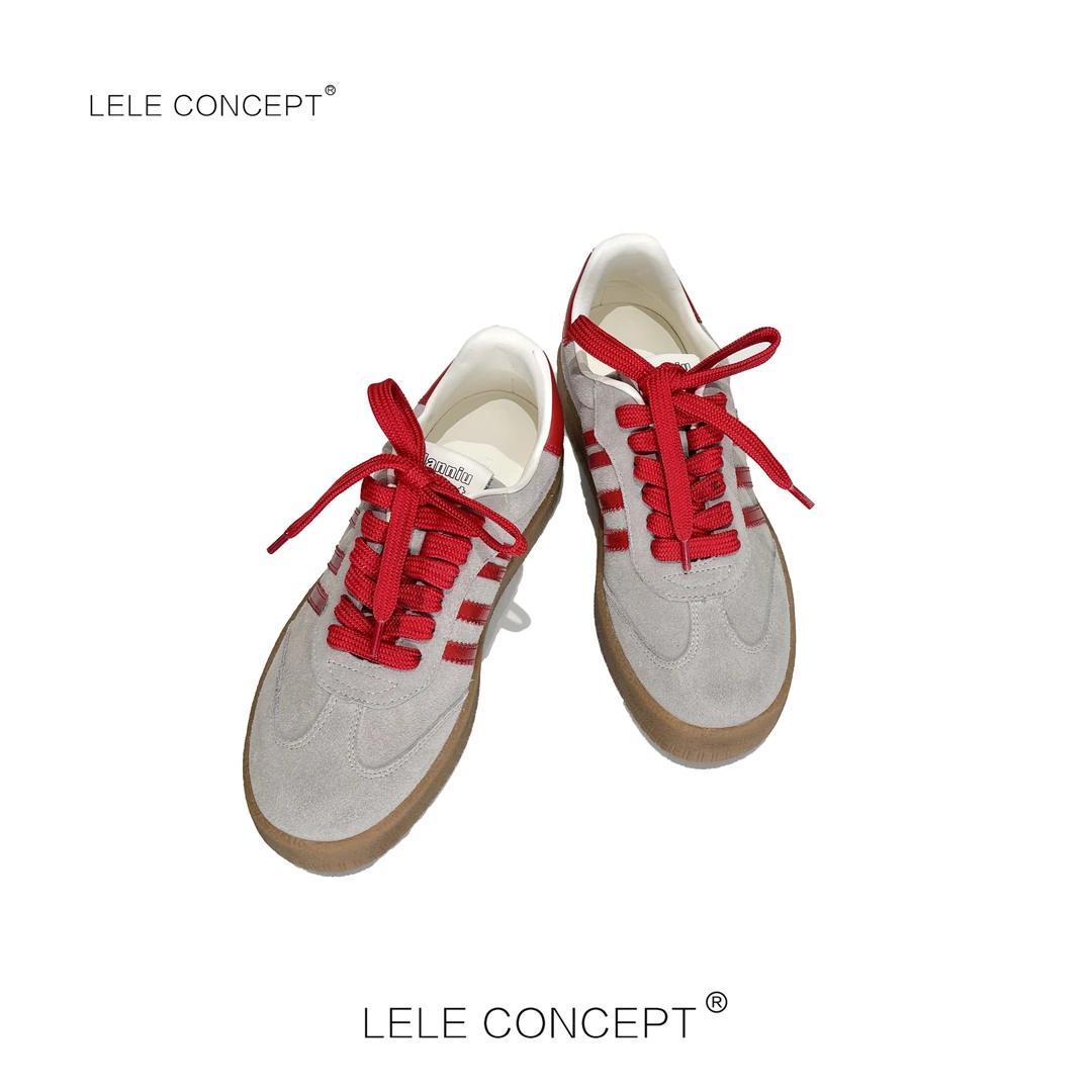 LELE CONCEPT丨百搭个性四条杠德训鞋X0190